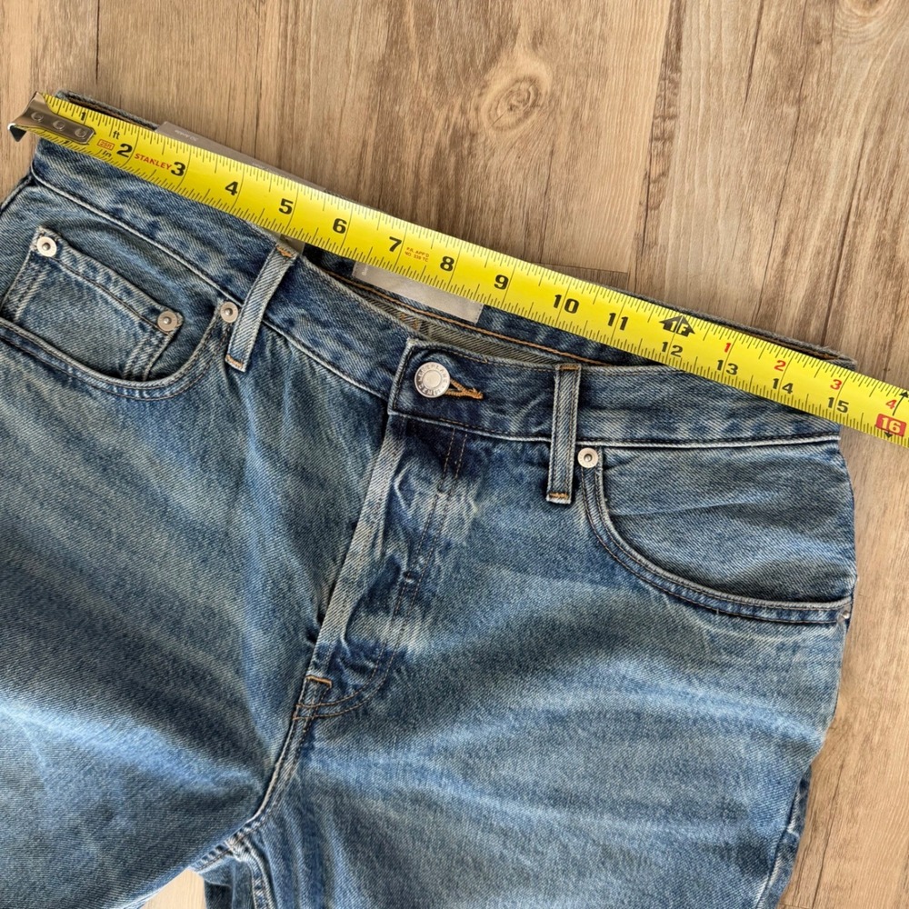 NWT Everlane The '90s Cheeky Jean Vintage Mid Blue Organic Cotton Ankle Size 30 - Picture 5 of 11